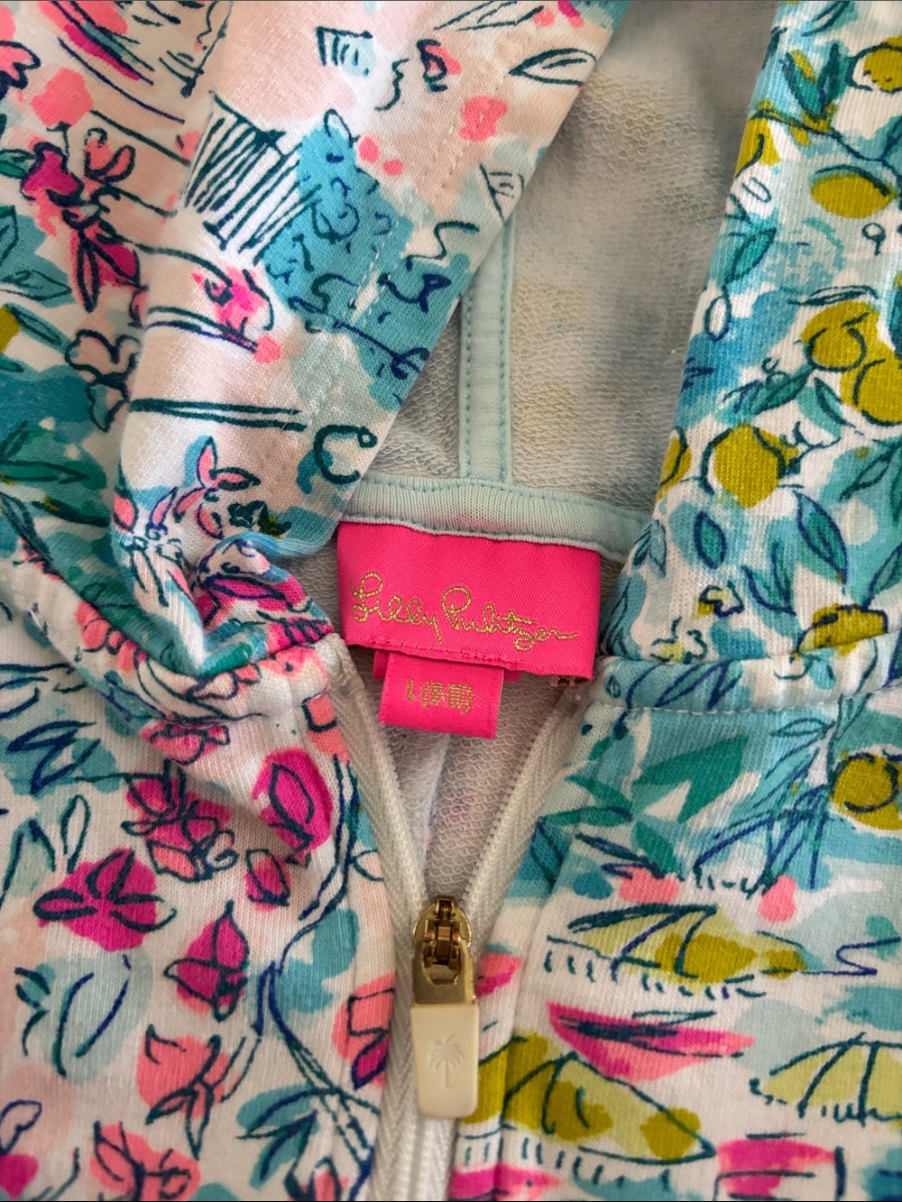 Girls' Lily Pulitzer Hooded Cover-Up &Dress - Picture 4 of 8